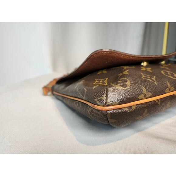 Louis Vuitton Monogram Salsa Musette Brown Canvas Shoulder Crossbody Bag - Picture 6 of 16
